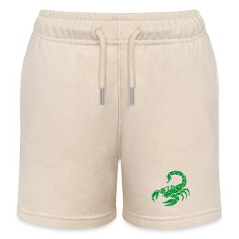 Skorpion – Kraft & Geheimnis - Kinder Organic Joggingshorts Mini Bolter von Stanley/Stella - Natur - Vorne