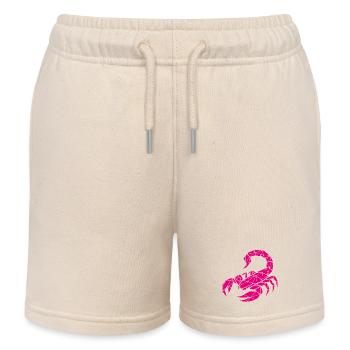 Skorpion – Kraft & Geheimnis - Kinder Organic Joggingshorts Mini Bolter von Stanley/Stella - Natur - Vorne