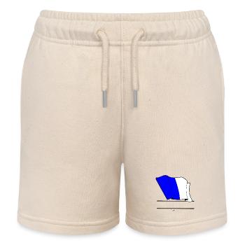 Spa Custom Flagge - Kinder Organic Joggingshorts Mini Bolter von Stanley/Stella - Natur - Vorne
