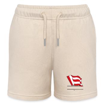 Eindhoven Custom Flag - Kids Organic Sweat Shorts by Stanley/Stella - soft Ecru - Front