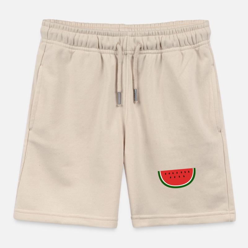 Pastèque sans Palestine Short de jogging enfant bio Stanley/Stella
