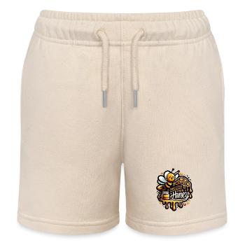 Sweeter than Honey - Kinder Organic Joggingshorts Mini Bolter von Stanley/Stella - Natur - Vorne