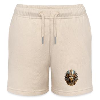 Tefnut, Göttin des Auges und der Feuchtigkeit - Kinder Organic Joggingshorts Mini Bolter von Stanley/Stella - Natur - Vorne