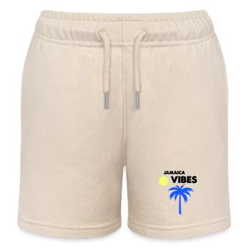 jamaica vibes - Kinder Organic Joggingshorts Mini Bolter von Stanley/Stella - Natur - Vorne