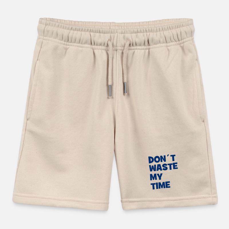 Ne perdez pas mon temps - Ne perdez pas mon temps Short de jogging enfant bio Stanley/Stella