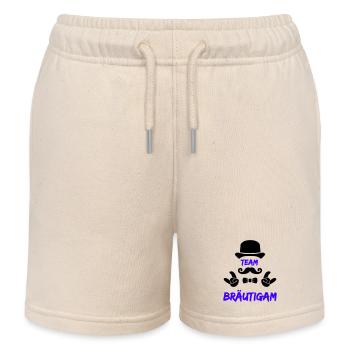 Équipe Groom - Short de jogging enfant bio Stanley/Stella - écru doux - Devant