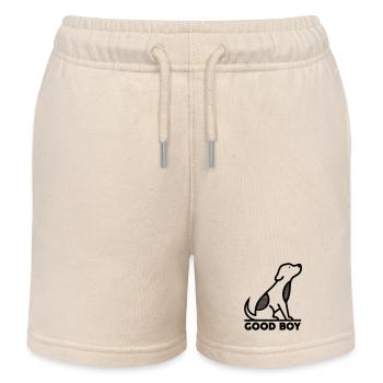 guter Junge - Kinder Organic Joggingshorts Mini Bolter von Stanley/Stella - Natur - Vorne