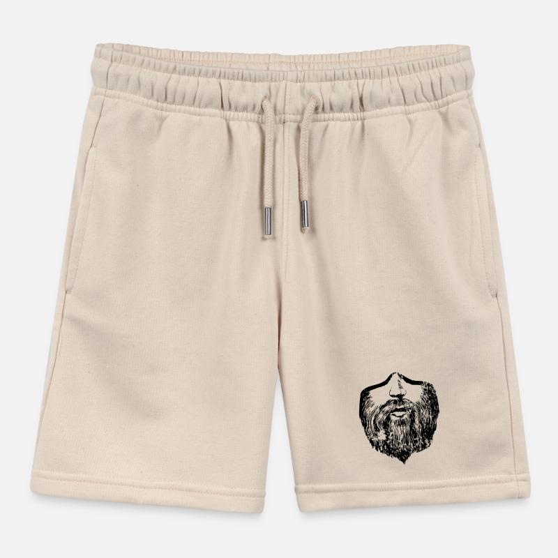 Beard Kids Organic Sweat Shorts by Stanley/Stella