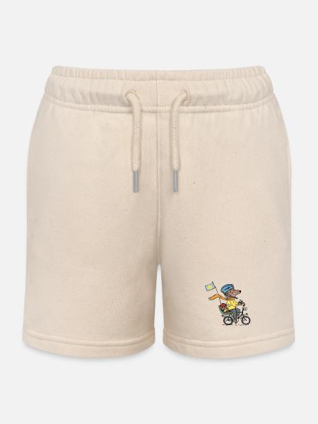 Papa ist der Beste - Kinder Organic Joggingshorts Mini Bolter von Stanley/Stella - Natur