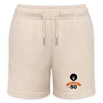 50 - Kids Organic Sweat Shorts by Stanley/Stella - soft Ecru - Front