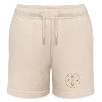 Mama Mutter Muttertag - Kinder Organic Joggingshorts Mini Bolter von Stanley/Stella - Natur - Vorne