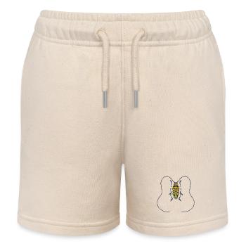 Sternotomis bohemani Coléoptère Espèce Insecte Jaune Noir - Short de jogging enfant bio Stanley/Stella - écru doux - Devant