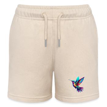 Kolibri - Kinder Organic Joggingshorts Mini Bolter von Stanley/Stella - Natur - Vorne