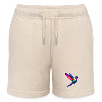 Colibri - Short de jogging enfant bio Stanley/Stella - écru doux - Devant