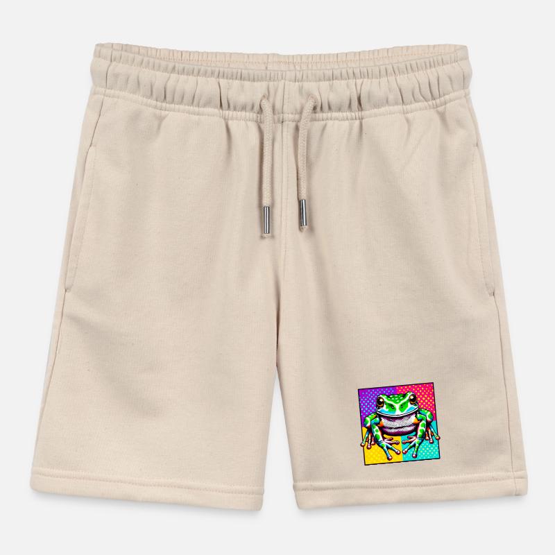 Frog Kids Organic Sweat Shorts by Stanley/Stella