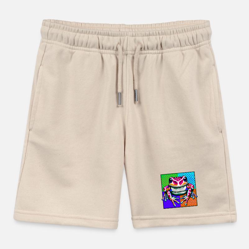 Frog Kids Organic Sweat Shorts by Stanley/Stella