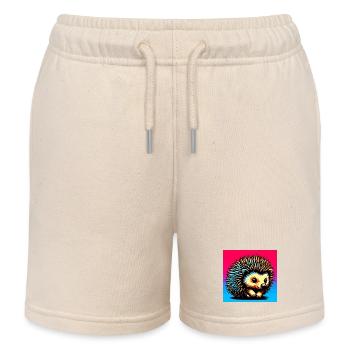 Igel - Kinder Organic Joggingshorts Mini Bolter von Stanley/Stella - Natur - Vorne