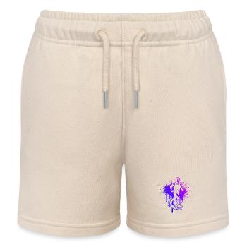 Cool Running Inspiration - Kids Organic Sweat Shorts by Stanley/Stella - soft Ecru - Front
