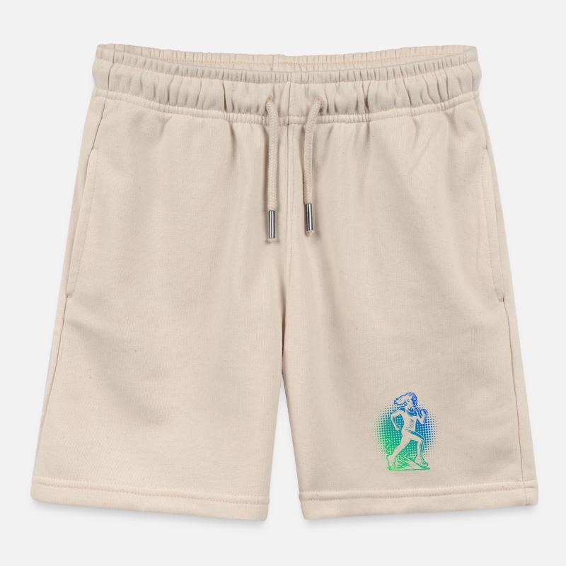 Conception compacte pour la course automobile Short de jogging enfant bio Stanley/Stella