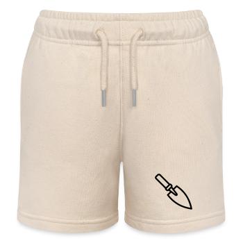 Kelle - Kinder Organic Joggingshorts Mini Bolter von Stanley/Stella - Natur - Vorne