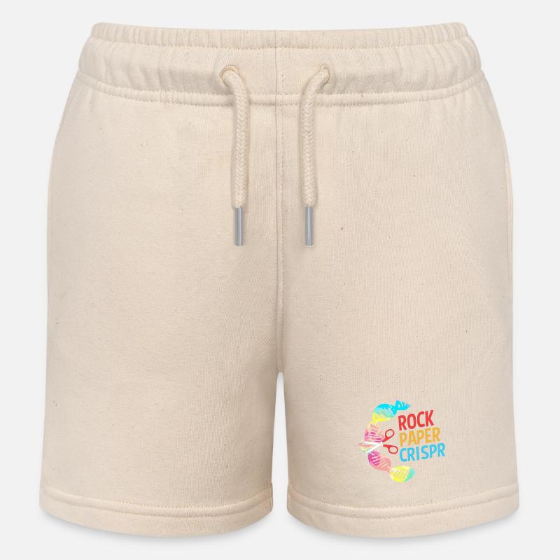 Molécule formule structurale - Short de jogging enfant bio Stanley/Stella - écru doux