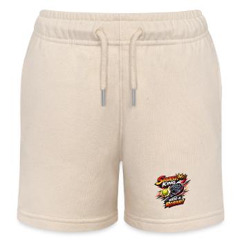 Royal Smash Tennis - Short de jogging enfant bio Stanley/Stella - écru doux - Devant
