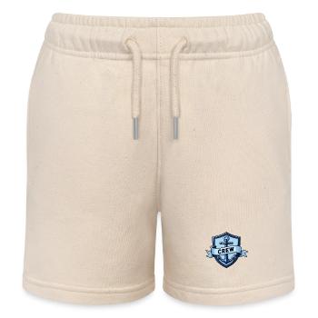 Crew Emblem Anker Schild - Kinder Organic Joggingshorts Mini Bolter von Stanley/Stella - Natur - Vorne