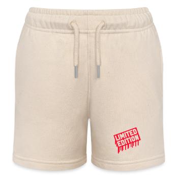 Limitierte Edition Stempel - Kinder Organic Joggingshorts Mini Bolter von Stanley/Stella - Natur - Vorne