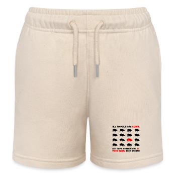 Alle Tiere sind gleich 2 - Kinder Organic Joggingshorts Mini Bolter von Stanley/Stella - Natur - Vorne