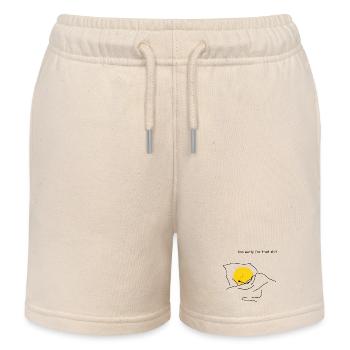 Zu früh - Kinder Organic Joggingshorts Mini Bolter von Stanley/Stella - Natur - Vorne