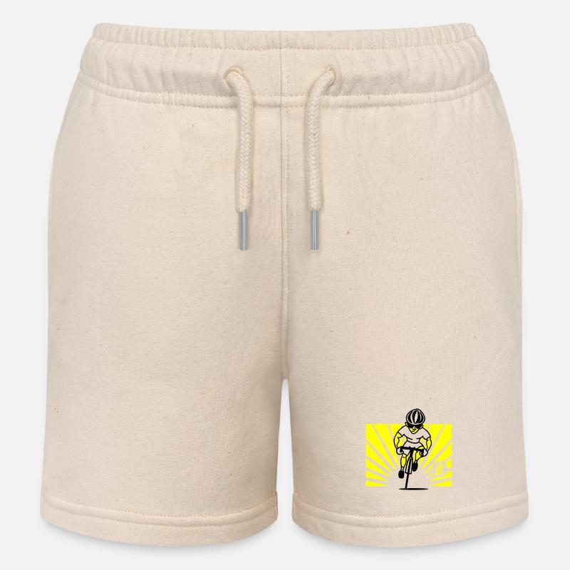 Radfahrer - Kinder Organic Joggingshorts Mini Bolter von Stanley/Stella - Natur