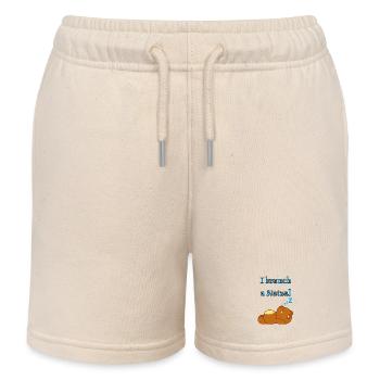 I brauch a natzal - Bayrischer Spruch - Kinder Organic Joggingshorts Mini Bolter von Stanley/Stella - Natur - Vorne
