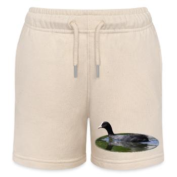 Blässhuhn - Kinder Organic Joggingshorts Mini Bolter von Stanley/Stella - Natur - Vorne