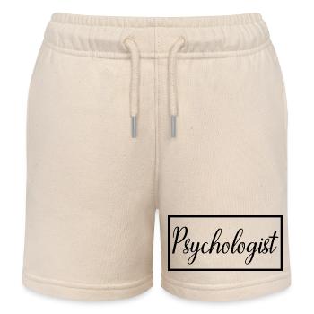 Psychologe stolzer Psychologiestudent - Kinder Organic Joggingshorts Mini Bolter von Stanley/Stella - Natur - Vorne