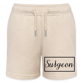 Chirurg Stolzer Absolvent Chirurg Doktor Student - Kinder Organic Joggingshorts Mini Bolter von Stanley/Stella - Natur - Vorne
