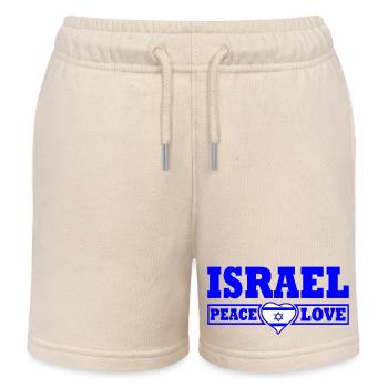 Israel - Short de jogging enfant bio Stanley/Stella - écru doux - Devant