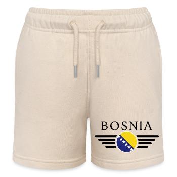 Bosnie Elégance T-shirt - Short de jogging enfant bio Stanley/Stella - écru doux - Devant