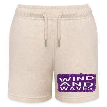 Cool Joke Free Spirit Liberty Windsurfing Tricks - Short de jogging enfant bio Stanley/Stella - écru doux - Devant