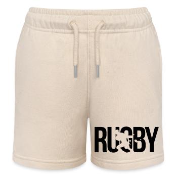 rugby - Kinder Organic Joggingshorts Mini Bolter von Stanley/Stella - Natur - Vorne