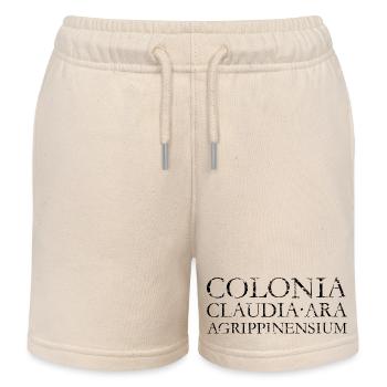 COLONIA CLAUDIA ARA AGRPPINENSIUM Köln (Vintage) - Kinder Organic Joggingshorts Mini Bolter von Stanley/Stella - Natur - Vorne
