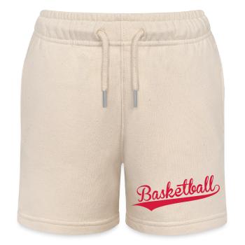 Basketball - Basket Ball - Game - Sport - Player - Kinder Organic Joggingshorts Mini Bolter von Stanley/Stella - Natur - Vorne