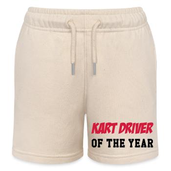 Go-Kart / Karting / Kart / Fahrer - Kinder Organic Joggingshorts Mini Bolter von Stanley/Stella - Natur - Vorne