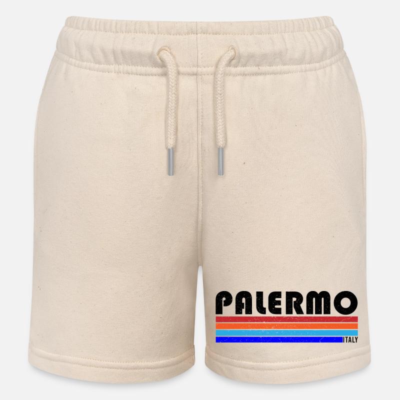 Palermo - Kids Organic Sweat Shorts by Stanley/Stella - soft Ecru