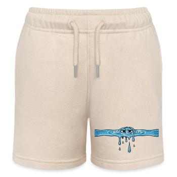 Mer d’eau - Short de jogging enfant bio Stanley/Stella - écru doux - Devant