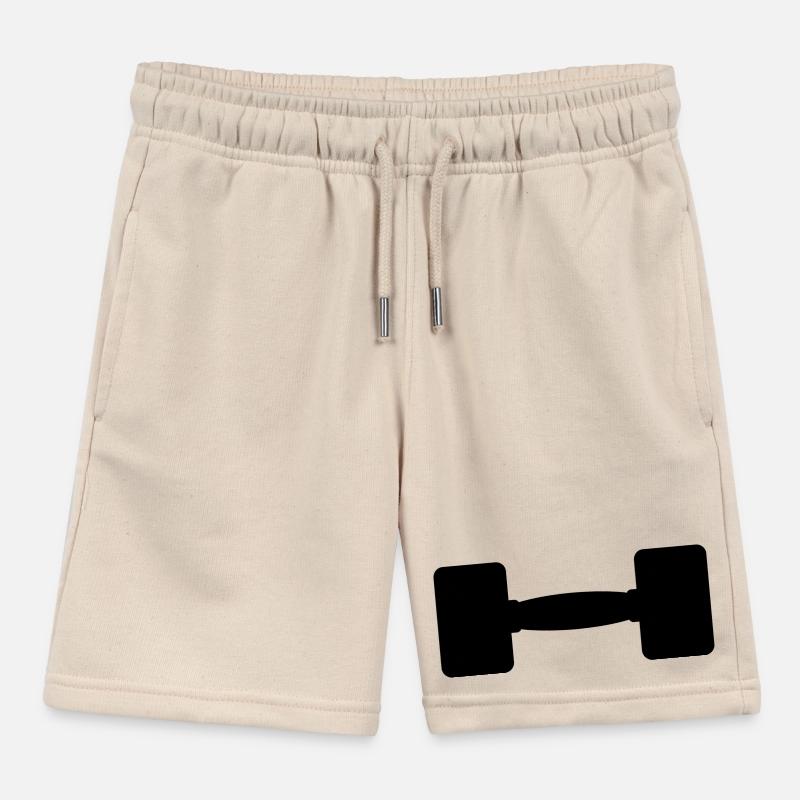 Dumbbell Kids Organic Sweat Shorts by Stanley/Stella
