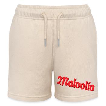 Malvolio - Short de jogging enfant bio Stanley/Stella - écru doux - Devant