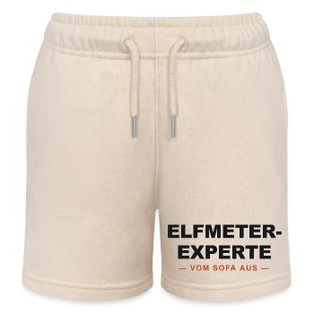 Elfmeter Experte Sofa - Kinder Organic Joggingshorts Mini Bolter von Stanley/Stella - Natur - Vorne