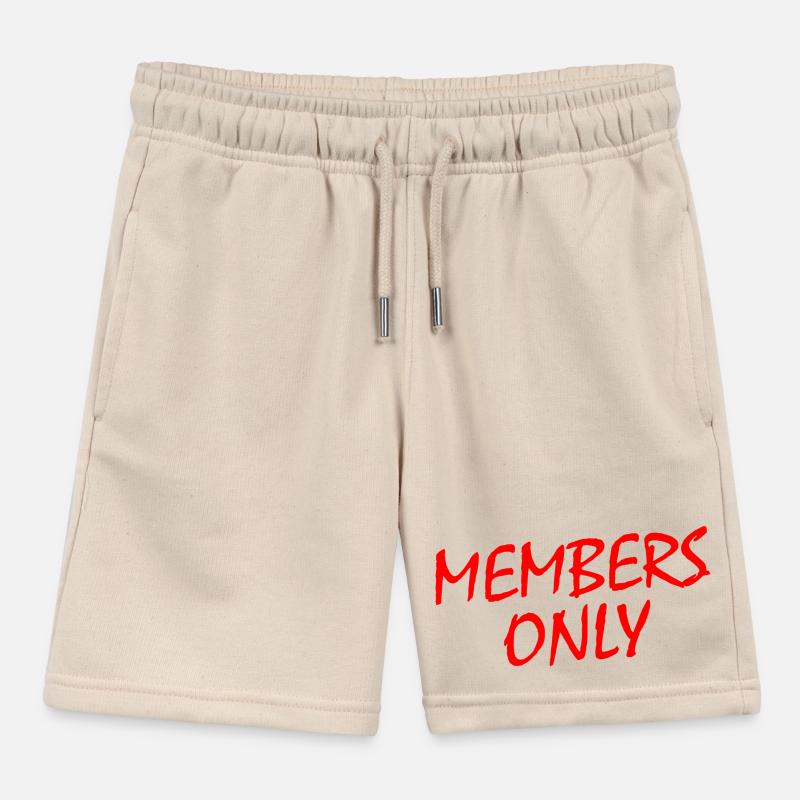 members only Kids Organic Sweat Shorts by Stanley/Stella