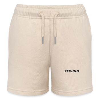 techno - Kinder Organic Joggingshorts Mini Bolter von Stanley/Stella - Natur - Vorne