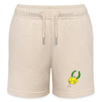 Shadok winner - Kids Organic Sweat Shorts by Stanley/Stella - soft Ecru - Front